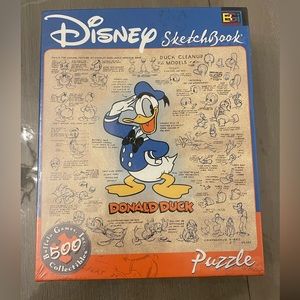 Disney Sketchbook Donald Duck Puzzle